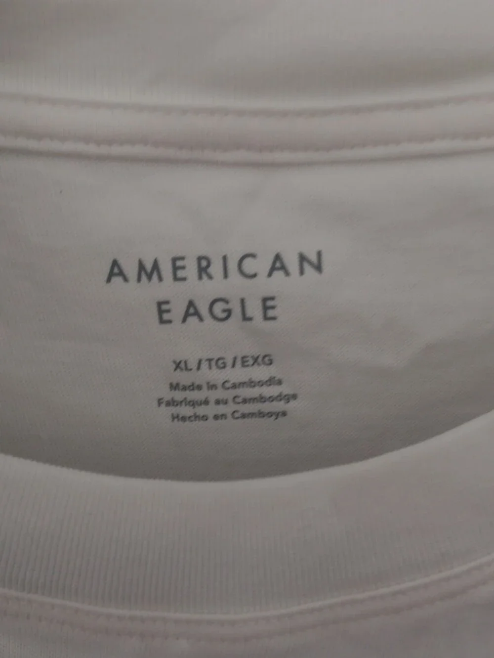 American Eagle Boxy Desination Graphic Tee #3829
